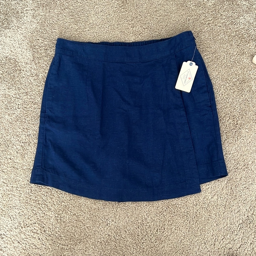 St John’s Bay Linen Skort
